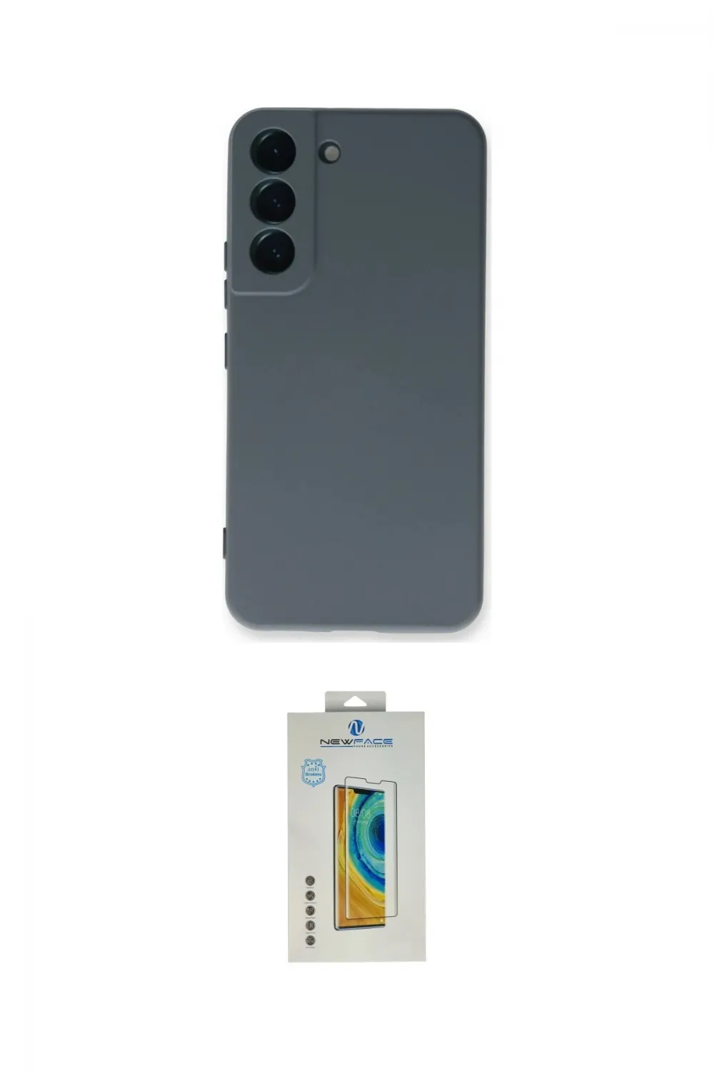 ieg™ Galaxy S22 Plus Kılıf Ahenk Serisi - Şeffaf Polymer Nano Ekran Koruyucu