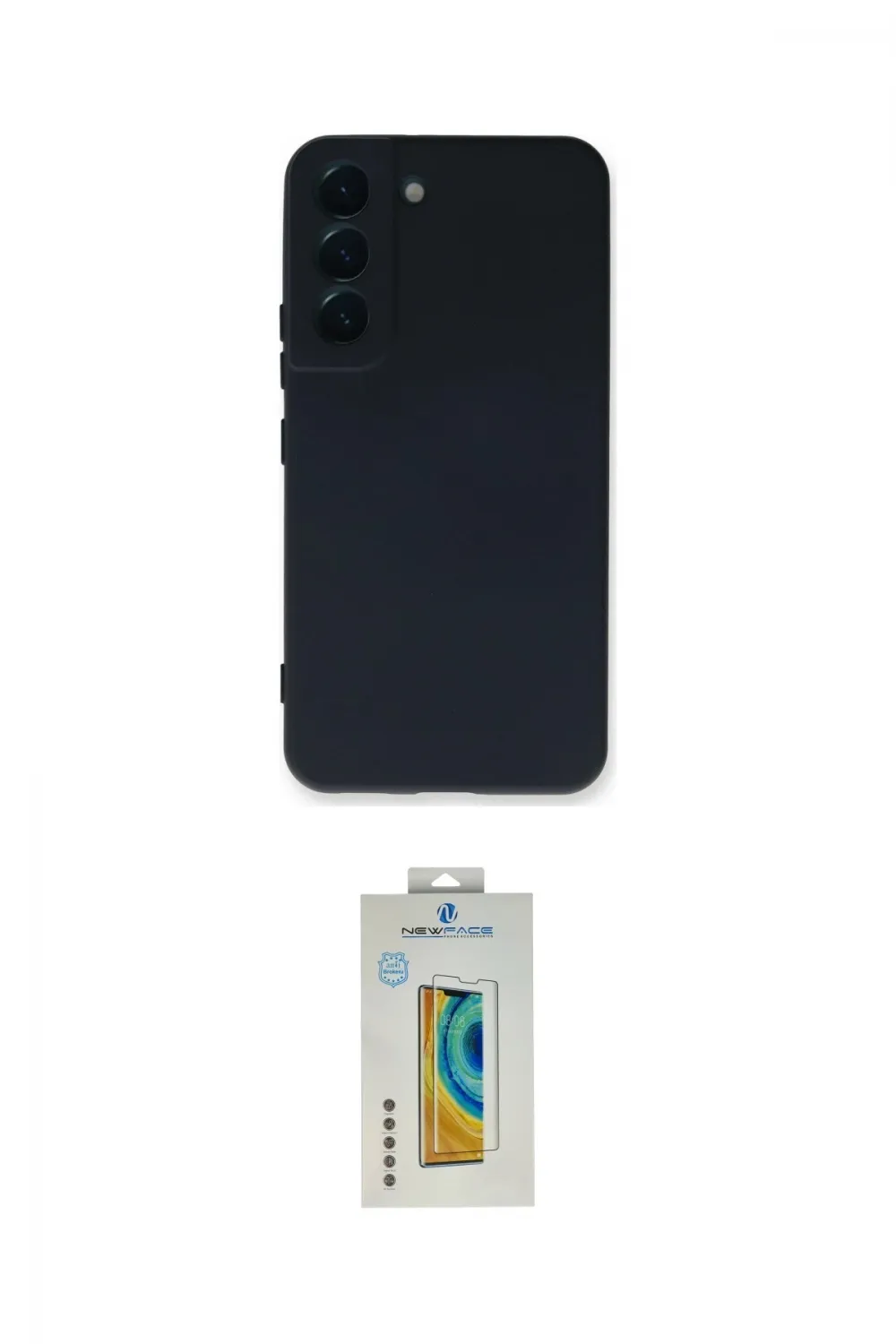 ieg™ Galaxy S22 Plus Kılıf Ahenk Serisi - Şeffaf Polymer Nano Ekran Koruyucu