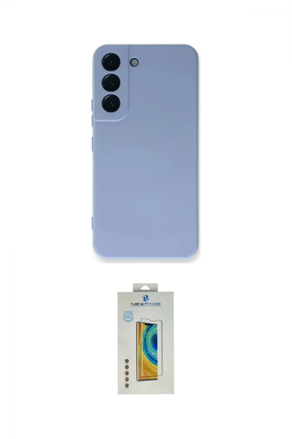 ieg™ Galaxy S22 Plus Kılıf Ahenk Serisi - Şeffaf Polymer Nano Ekran Koruyucu