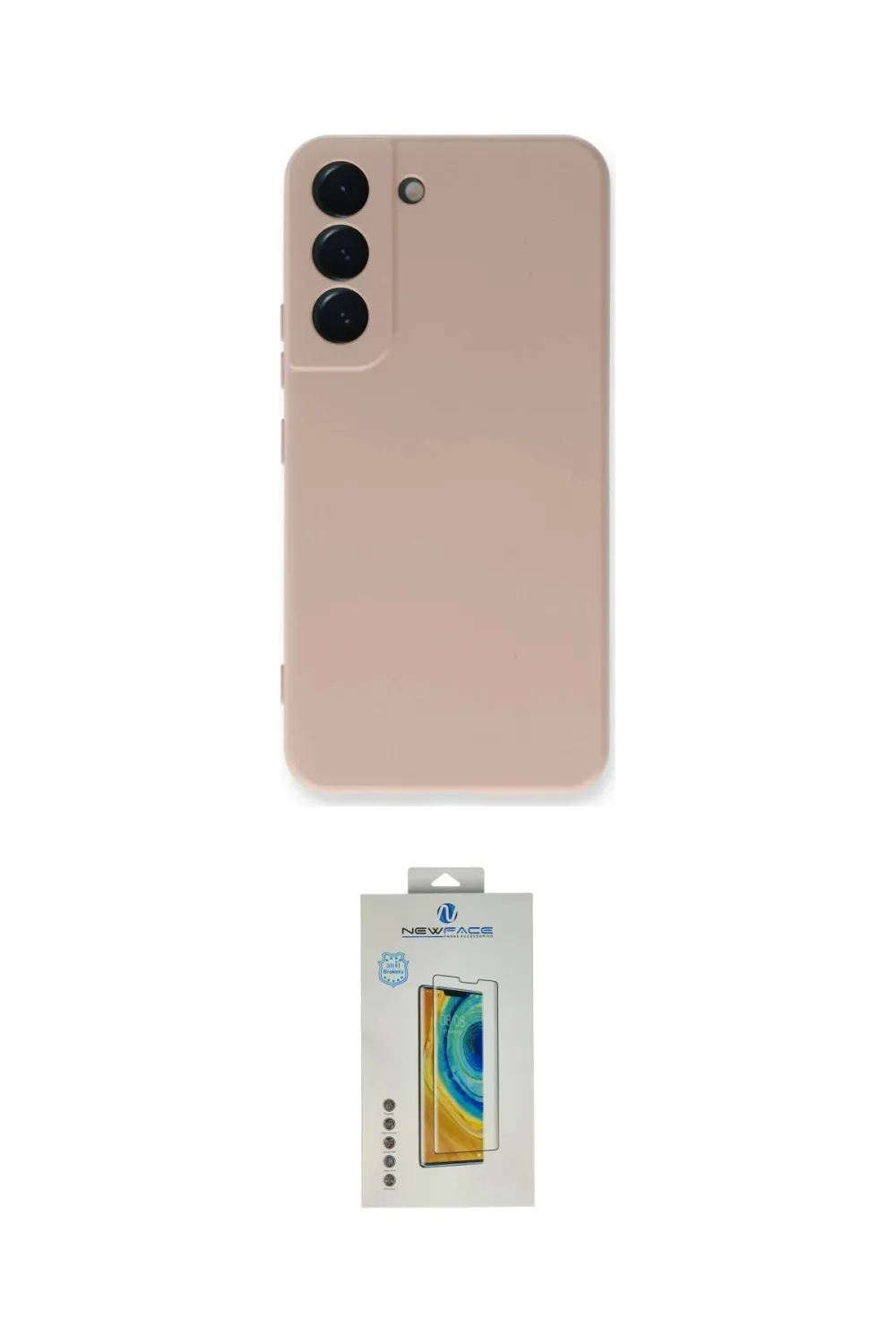 ieg™ Galaxy S22 Plus Kılıf Ahenk Serisi - Şeffaf Polymer Nano Ekran Koruyucu