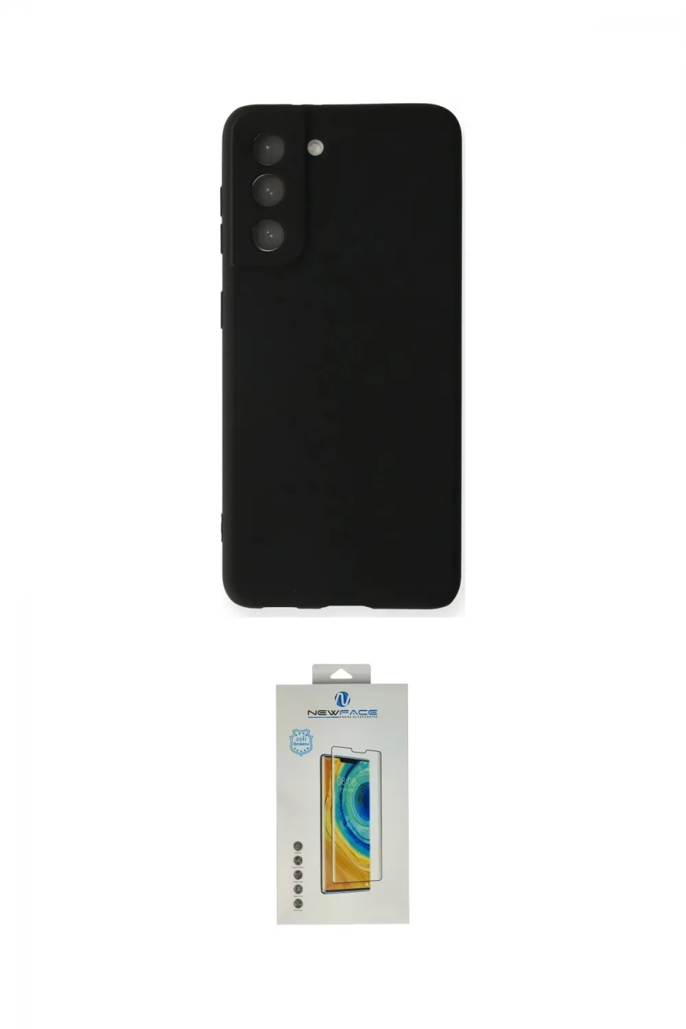 ieg™ Galaxy S22 Plus Kılıf Kozmos Yansıma Özel Seri - Şeffaf Polymer Nano Ekran Koruyucu