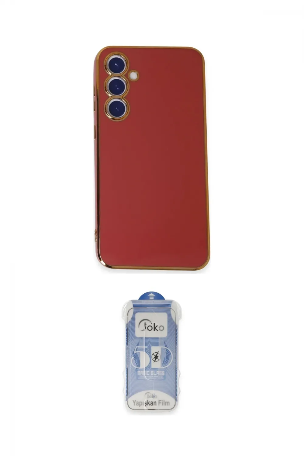 ieg™ Galaxy S23 FE Kılıf Yankı Serisi - Siyah Joko Magic 5D Cam