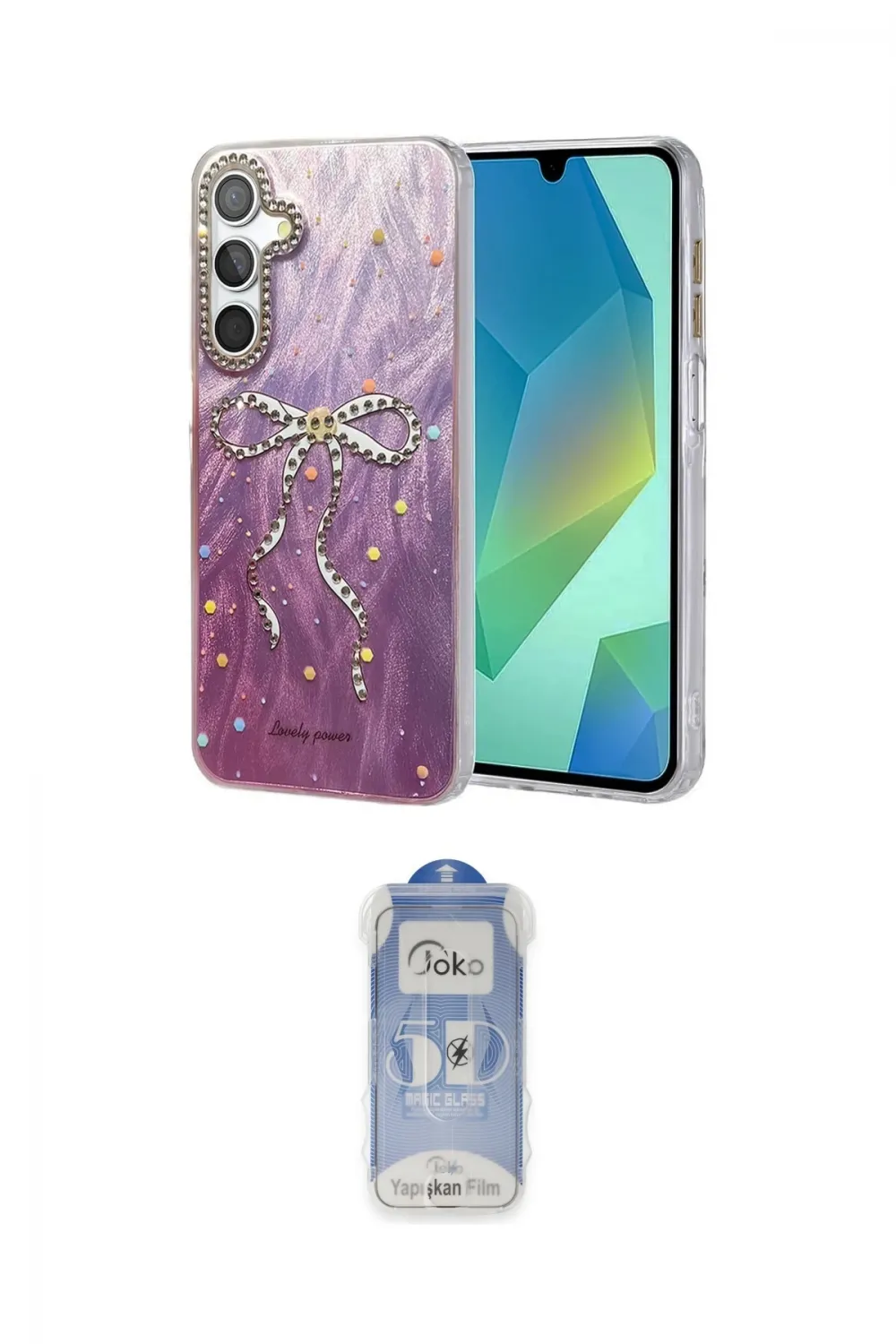 ieg™ Galaxy S23 FE Kılıf Zirve Modern Prime - Siyah Joko Magic 5D Cam