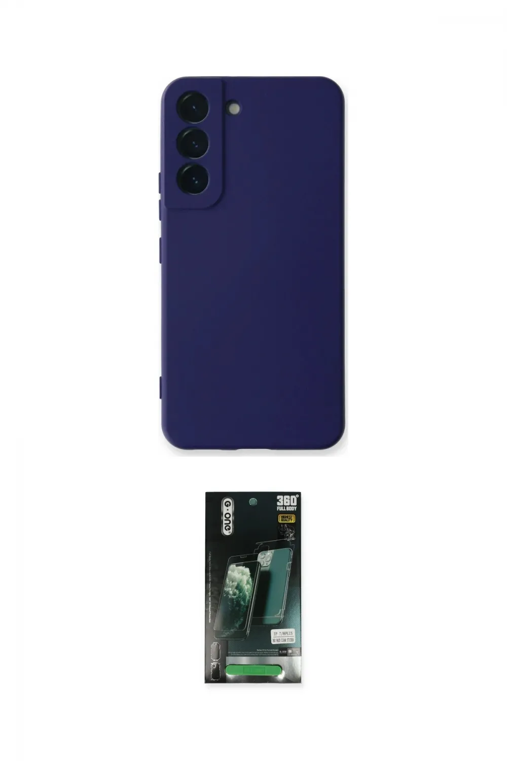 ieg™ Galaxy S23 Kılıf Ahenk Serisi - Siyah 360 Mat Full Body Arka Koruyucu