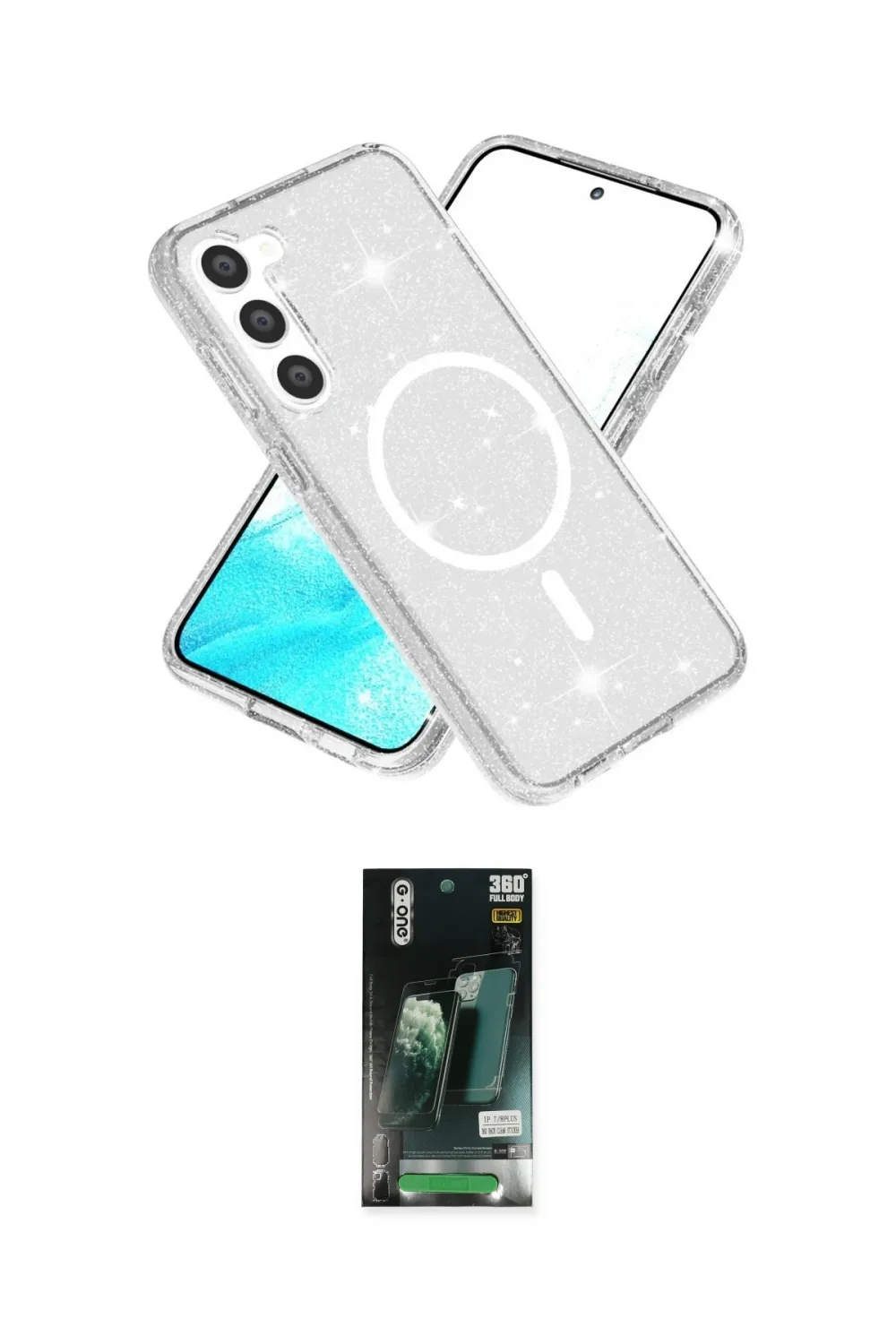 ieg™ Galaxy S23 Kılıf Nova Asil Prime - Siyah 360 Mat Full Body Arka Koruyucu