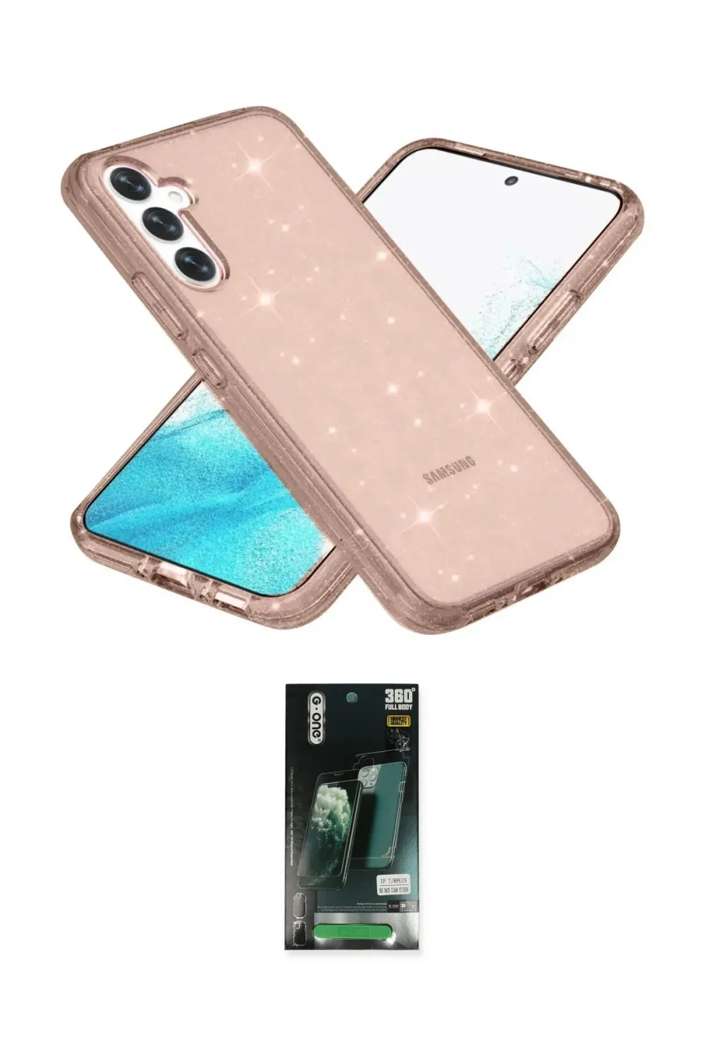 ieg™ Galaxy S23 Kılıf Nova Asil Prime - Siyah 360 Mat Full Body Arka Koruyucu