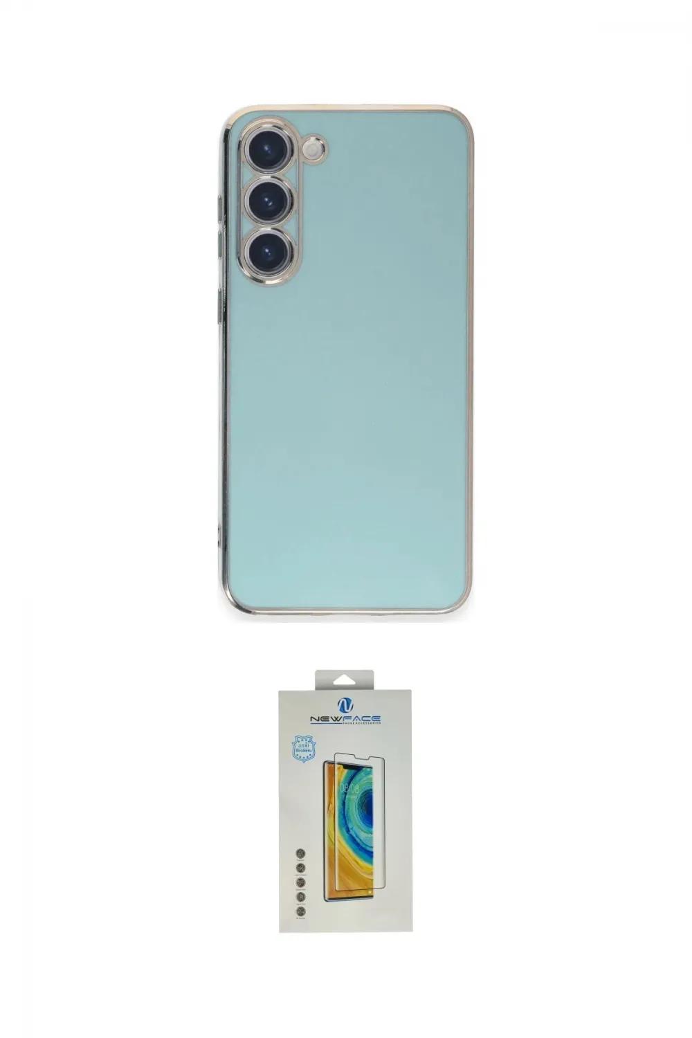 ieg™ Galaxy S23 Kılıf Yankı Serisi - Şeffaf Polymer Nano Ekran Koruyucu