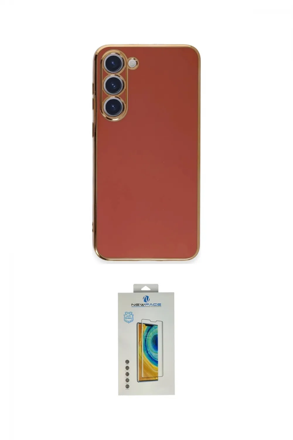 ieg™ Galaxy S23 Kılıf Yankı Serisi - Şeffaf Polymer Nano Ekran Koruyucu