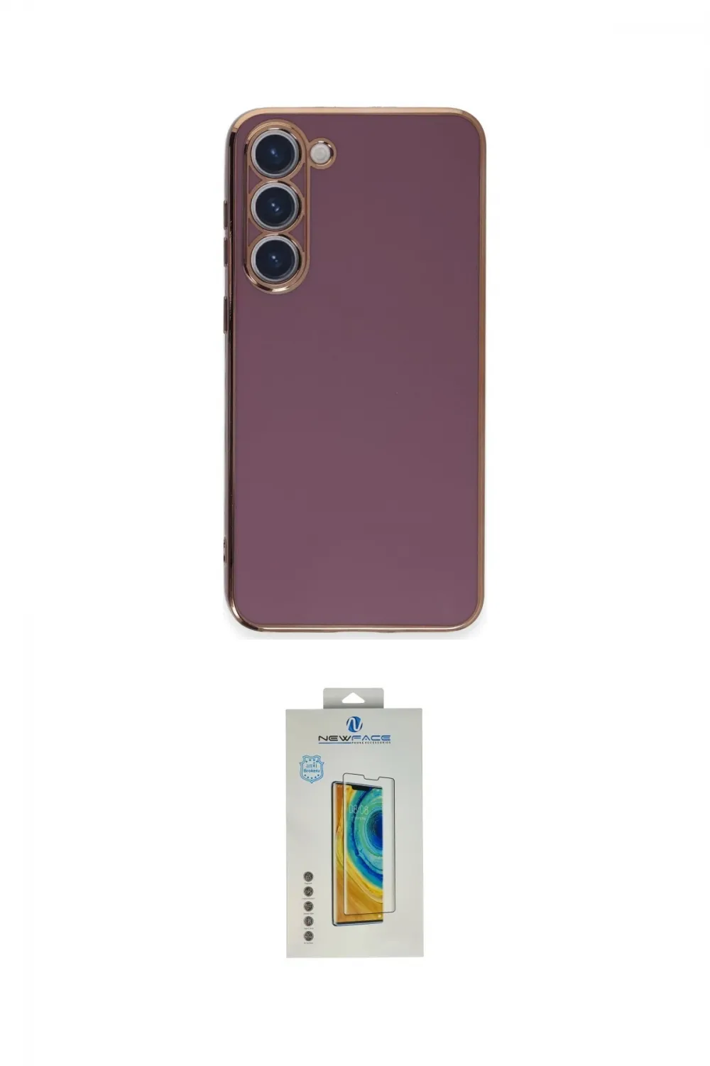 ieg™ Galaxy S23 Kılıf Yankı Serisi - Şeffaf Polymer Nano Ekran Koruyucu