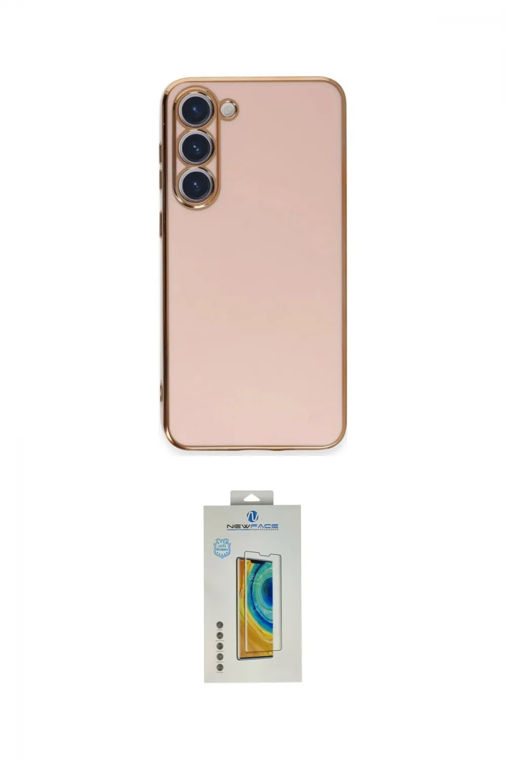 ieg™ Galaxy S23 Kılıf Yankı Serisi - Şeffaf Polymer Nano Ekran Koruyucu