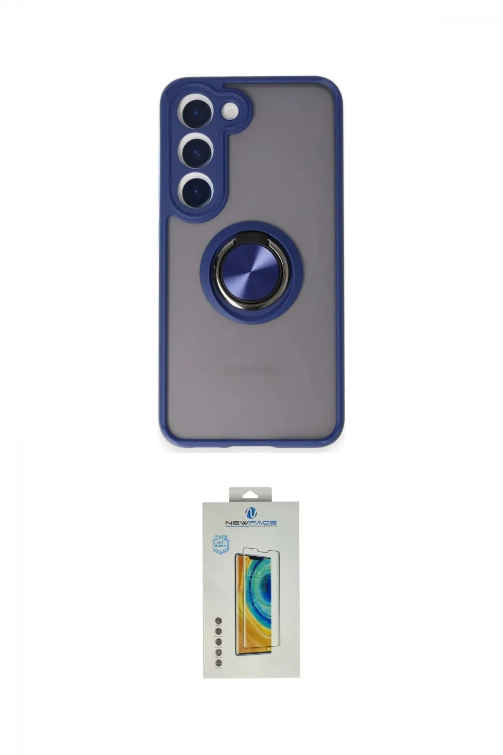 ieg™ Galaxy S23 Kılıf Yörünge Çizgi - Şeffaf Polymer Nano Ekran Koruyucu