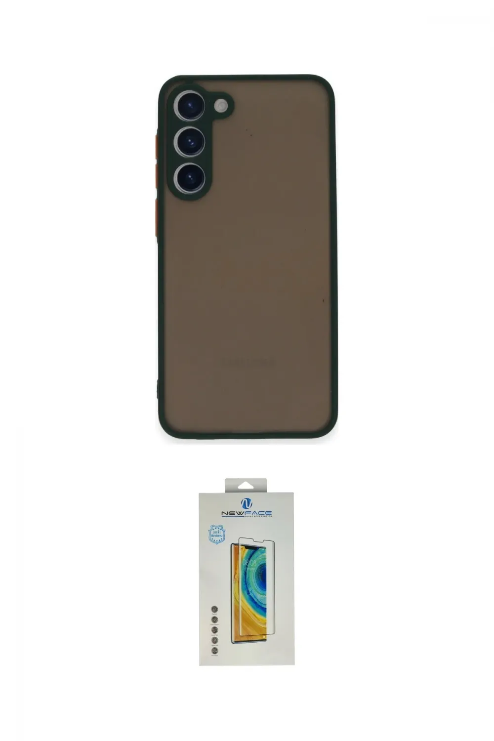 ieg™ Galaxy S23 Plus Kılıf Ahenk Çizgi Serisi - Şeffaf Polymer Nano Ekran Koruyucu