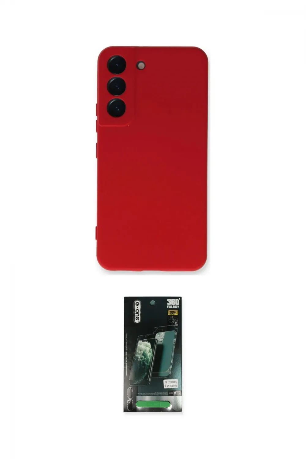 ieg™ Galaxy S23 Plus Kılıf Ahenk Serisi - Şeffaf 360 Full Body Arka Koruyucu