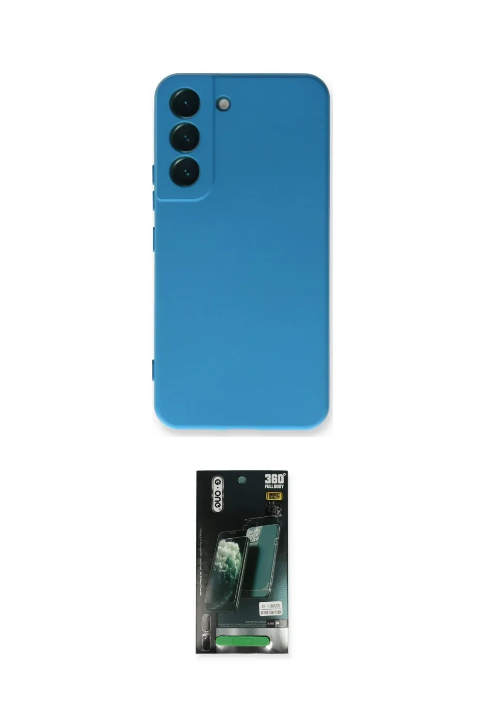 ieg™ Galaxy S23 Plus Kılıf Ahenk Serisi - Şeffaf 360 Full Body Arka Koruyucu