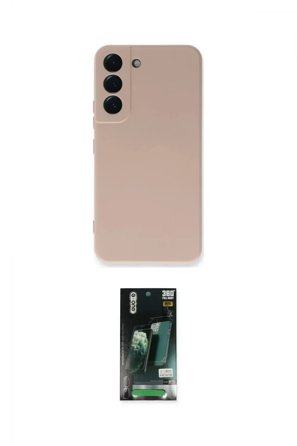 ieg™ Galaxy S23 Plus Kılıf Ahenk Serisi - Şeffaf 360 Full Body Arka Koruyucu