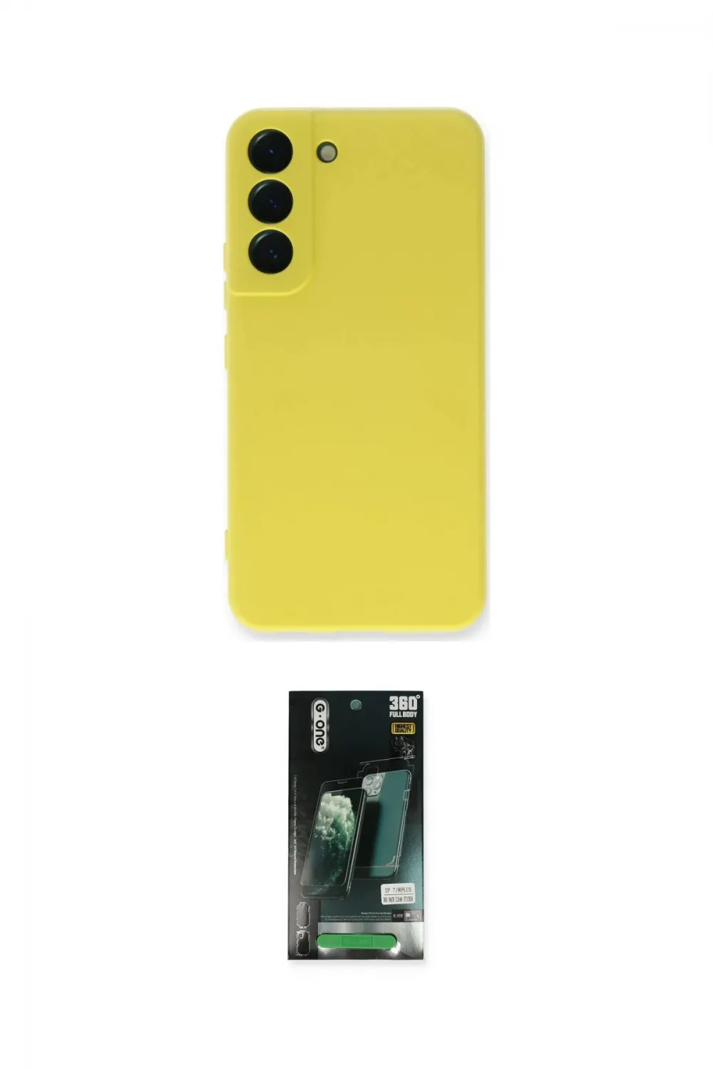 ieg™ Galaxy S23 Plus Kılıf Ahenk Serisi - Şeffaf 360 Full Body Arka Koruyucu
