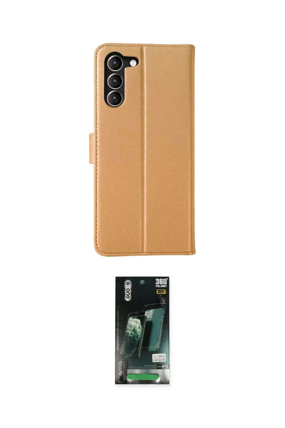 ieg™ Galaxy S23 Plus Kılıf Siluet Işık Serisi - Şeffaf 360 Full Body Arka Koruyucu