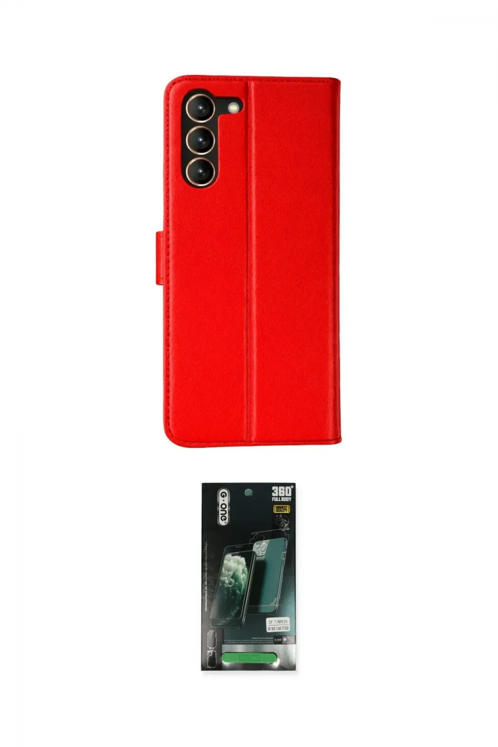 ieg™ Galaxy S23 Plus Kılıf Siluet Işık Serisi - Şeffaf 360 Full Body Arka Koruyucu