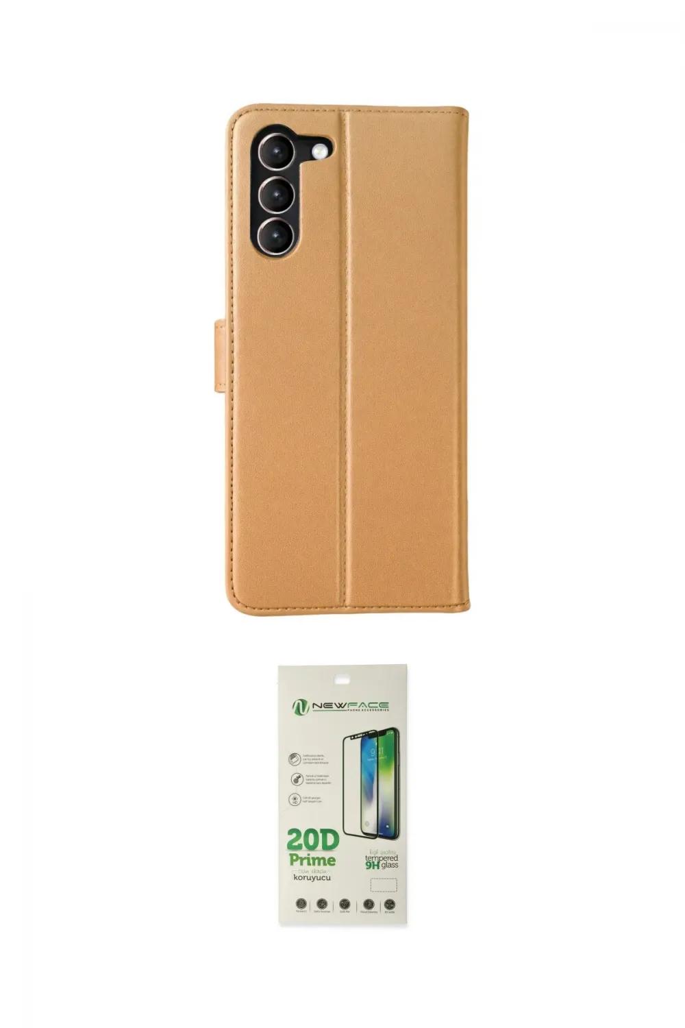 ieg™ Galaxy S23 Plus Kılıf Siluet Işık Serisi - Siyah 20D Premium Cam Ekran Koruyucu