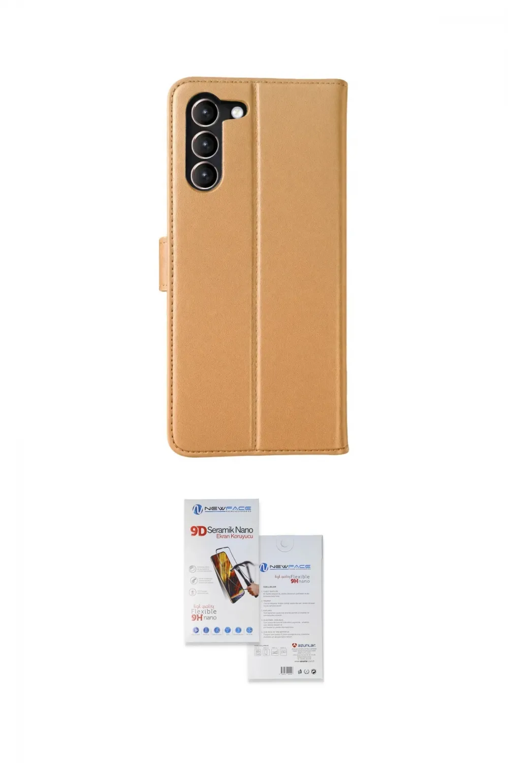 ieg™ Galaxy S23 Plus Kılıf Siluet Işık Serisi - Siyah Seramik Nano Ekran Koruyucu