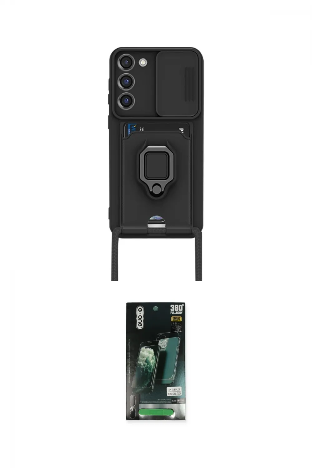 ieg™ Galaxy S23 Plus Kılıf Vadi Form Prime - Şeffaf 360 Full Body Arka Koruyucu