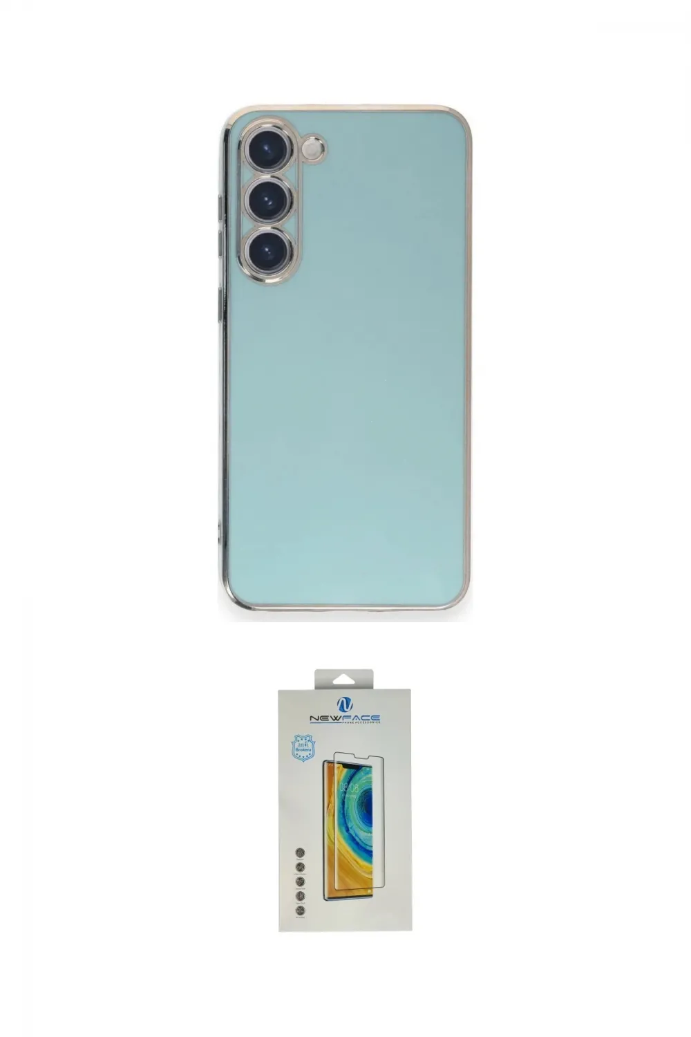 ieg™ Galaxy S23 Plus Kılıf Yankı Serisi - Şeffaf Polymer Nano Ekran Koruyucu