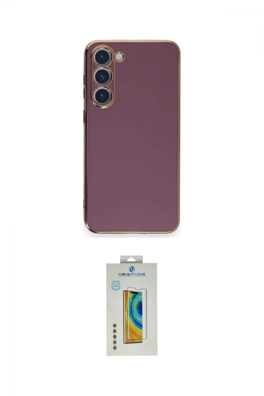 ieg™ Galaxy S23 Plus Kılıf Yankı Serisi - Şeffaf Polymer Nano Ekran Koruyucu
