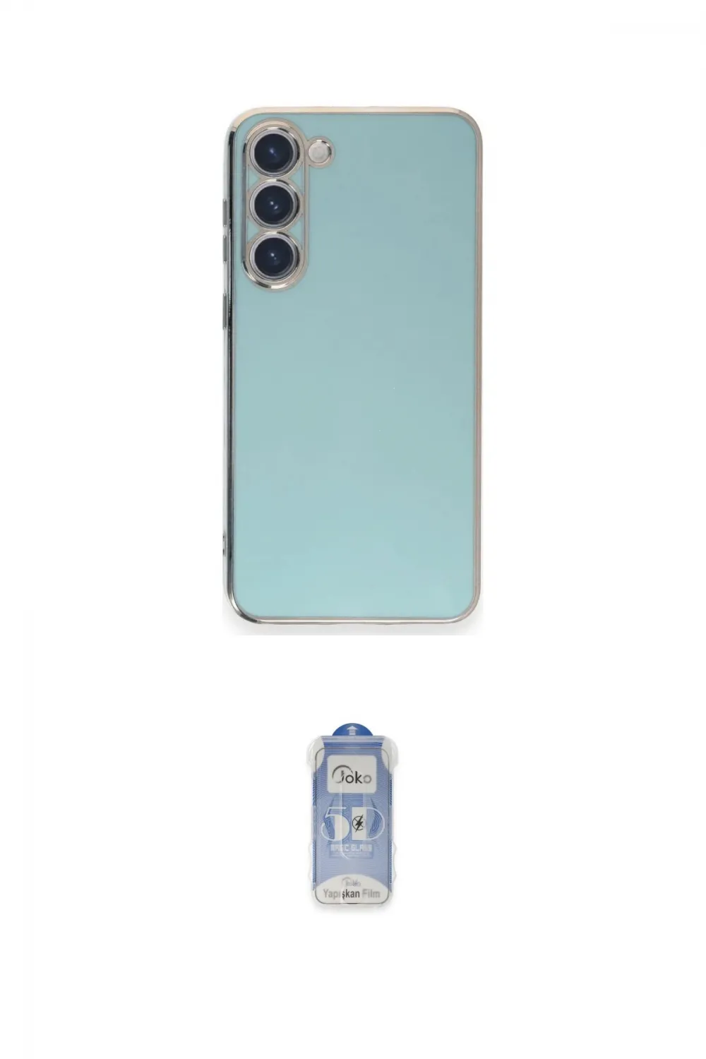 ieg™ Galaxy S23 Plus Kılıf Yankı Serisi - Siyah Joko Magic 5D Cam