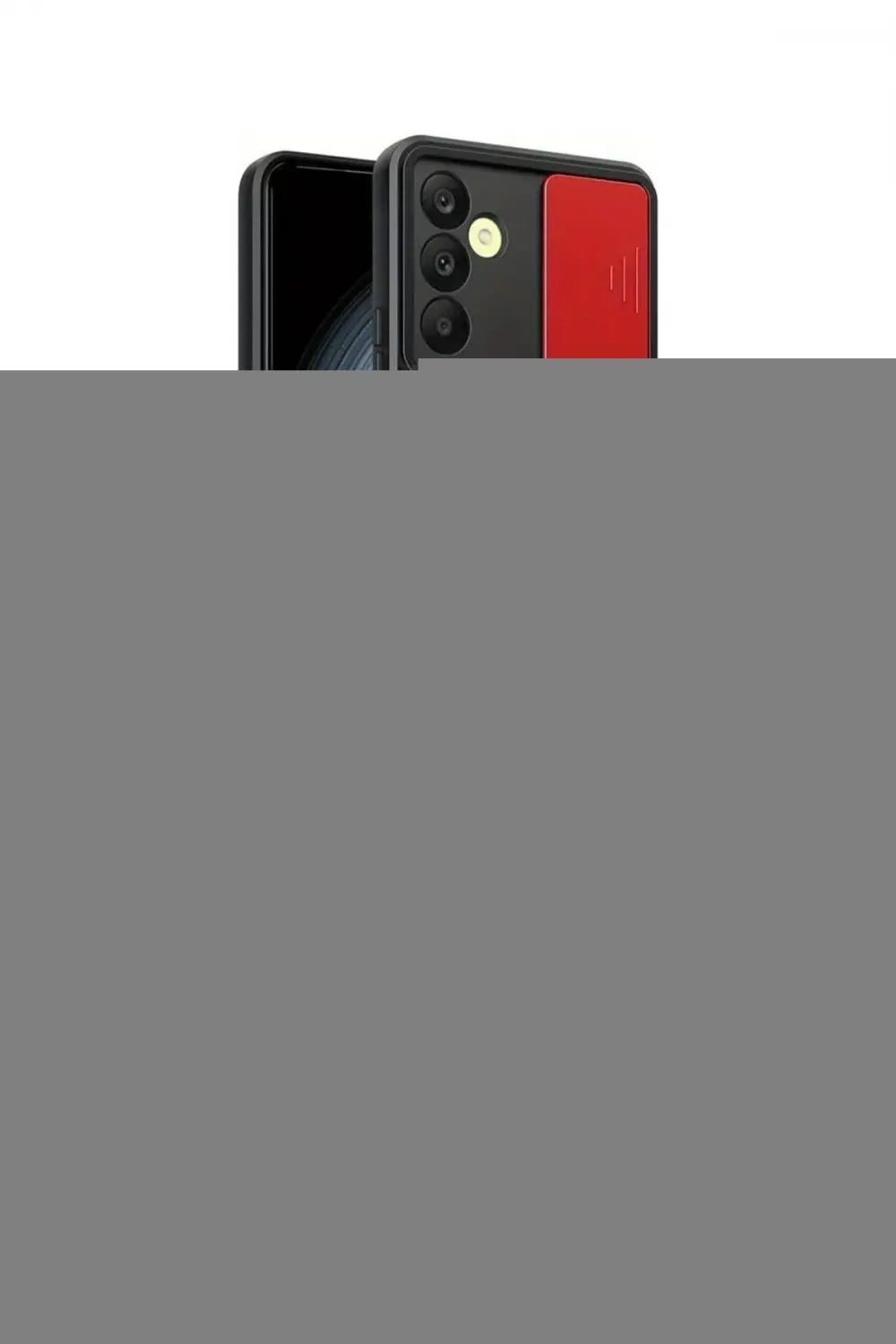 ieg™ Galaxy S24 FE Kılıf Ahenk Klasik - Şeffaf Pasifik Cam Ekran Koruyucu