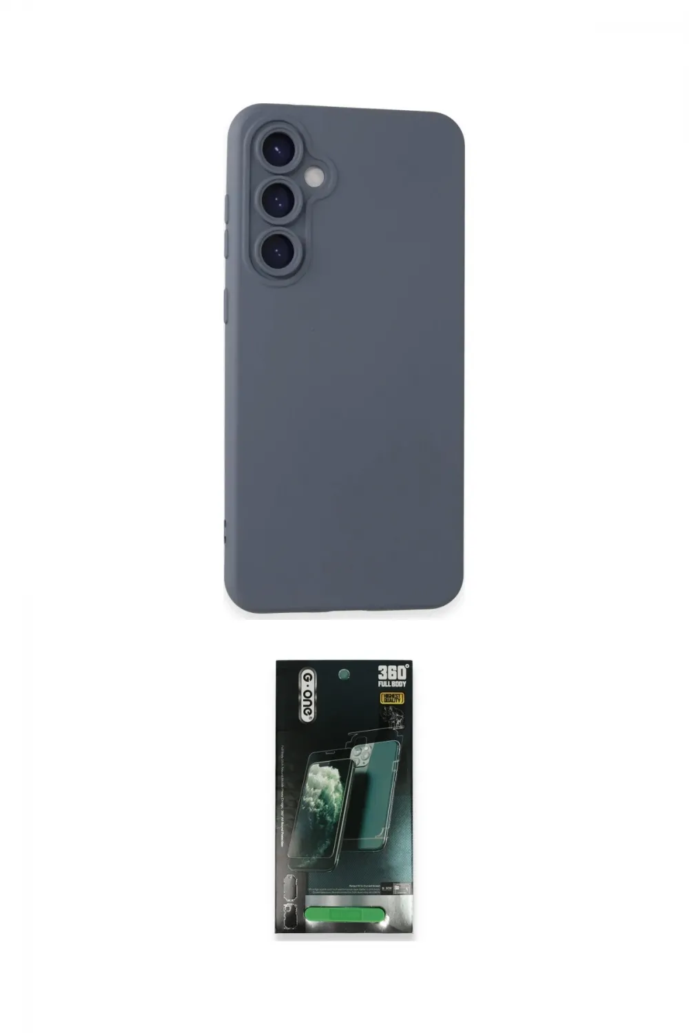 ieg™ Galaxy S24 Kılıf Ahenk Serisi - Şeffaf 360 Full Body Arka Koruyucu