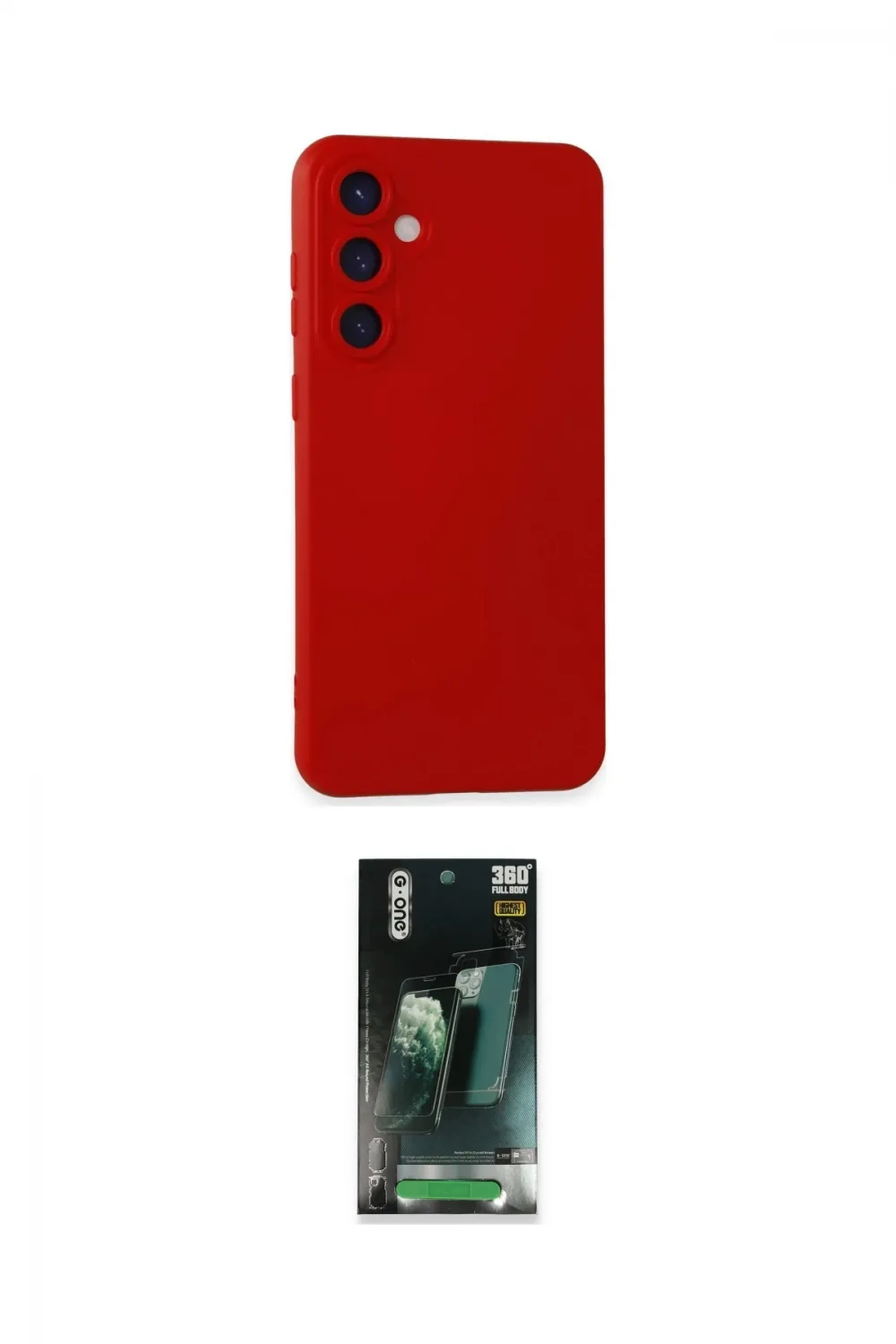 ieg™ Galaxy S24 Kılıf Ahenk Serisi - Şeffaf 360 Full Body Arka Koruyucu