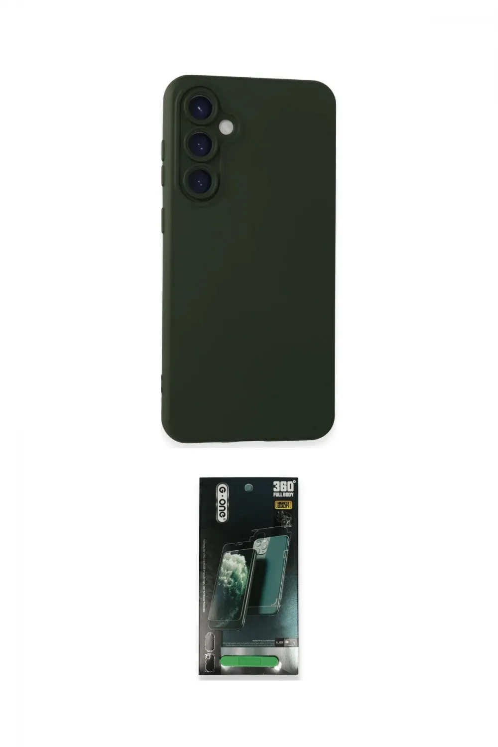 ieg™ Galaxy S24 Kılıf Ahenk Serisi - Şeffaf 360 Full Body Arka Koruyucu