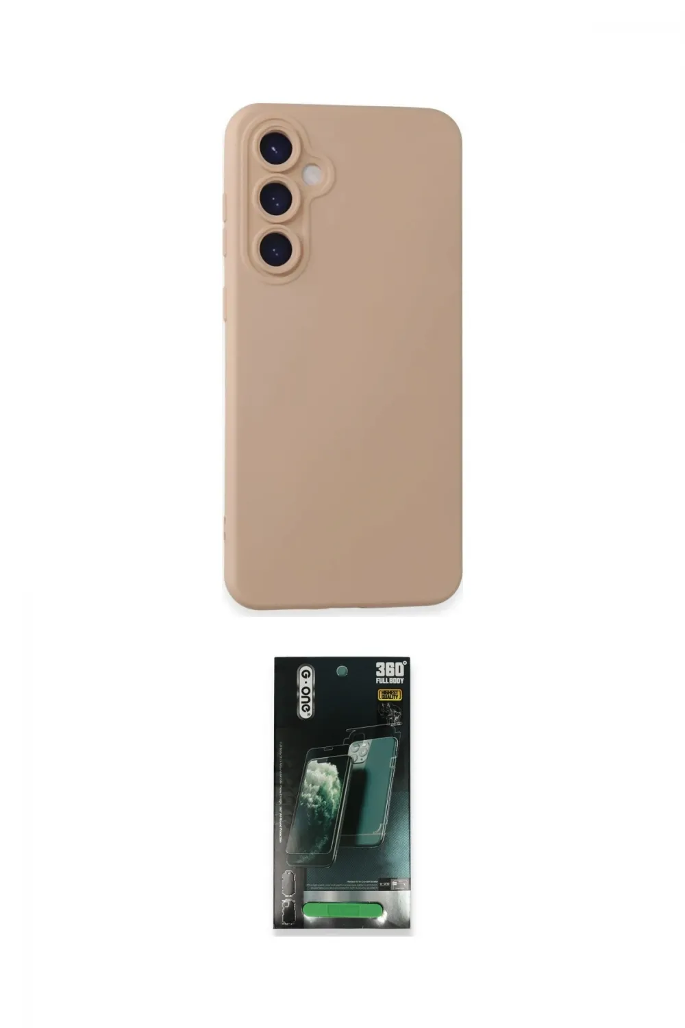 ieg™ Galaxy S24 Kılıf Ahenk Serisi - Şeffaf 360 Full Body Arka Koruyucu