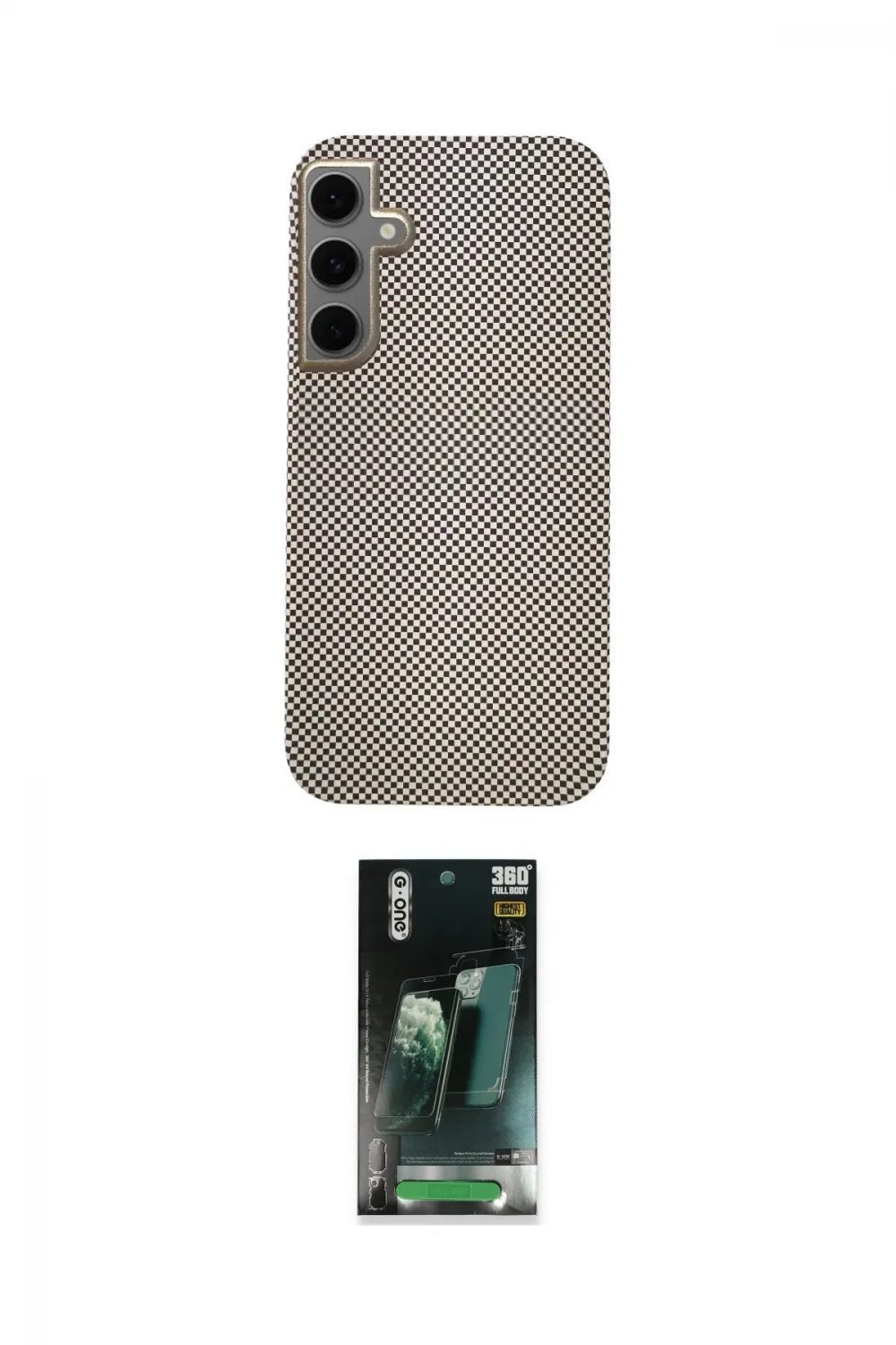 ieg™ Galaxy S24 Kılıf Eksen Prime - Şeffaf 360 Full Body Arka Koruyucu