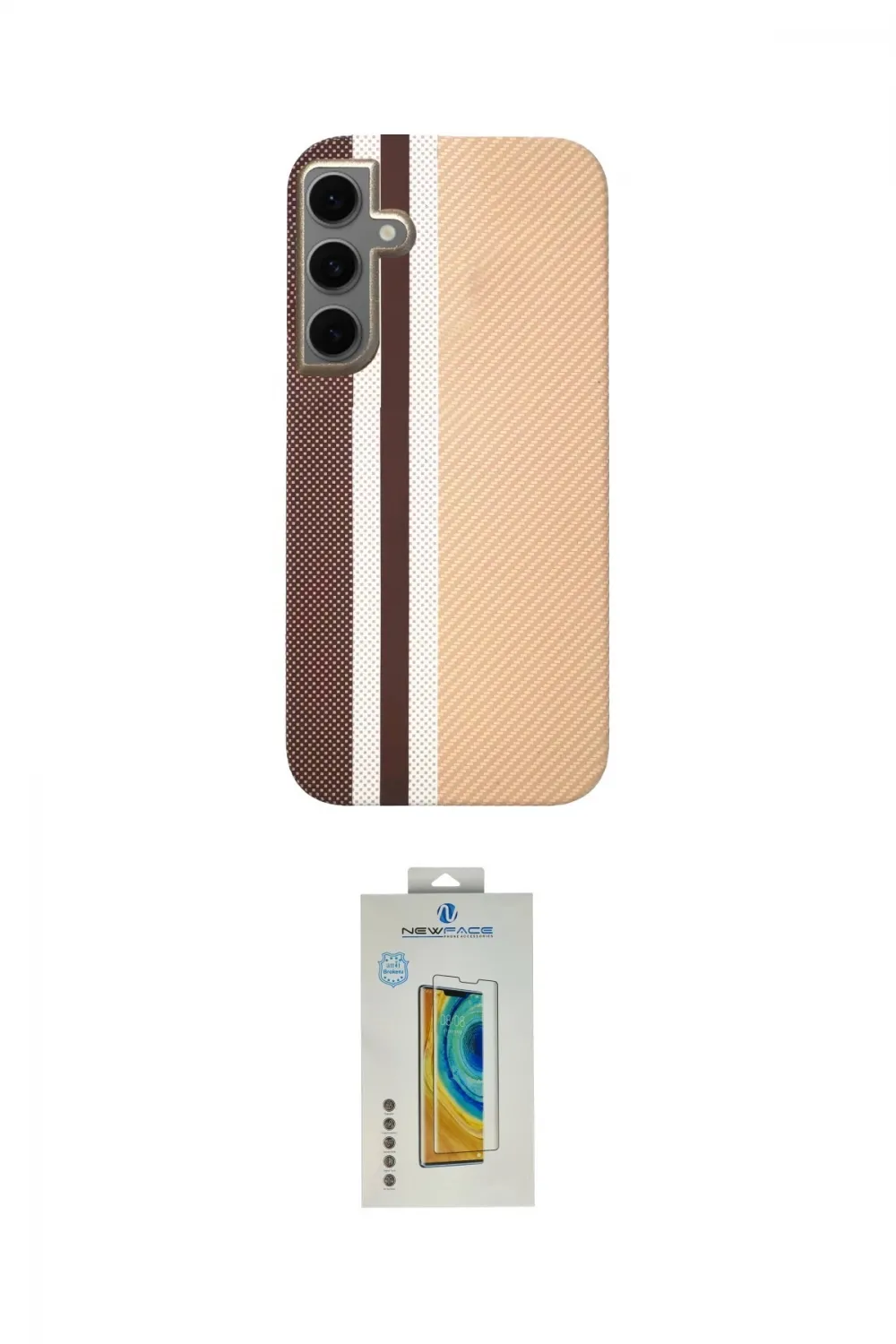 ieg™ Galaxy S24 Kılıf Eksen Prime - Siyah Polymer Nano Ekran Koruyucu