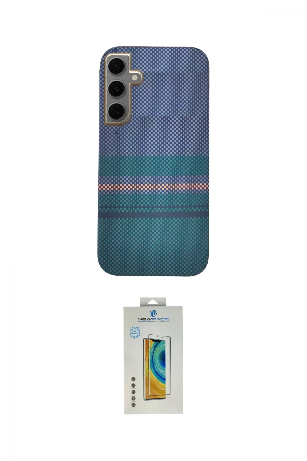 ieg™ Galaxy S24 Kılıf Eksen Prime - Siyah Polymer Nano Ekran Koruyucu