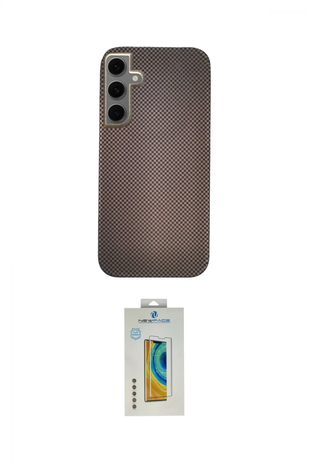 ieg™ Galaxy S24 Kılıf Eksen Prime - Siyah Polymer Nano Ekran Koruyucu