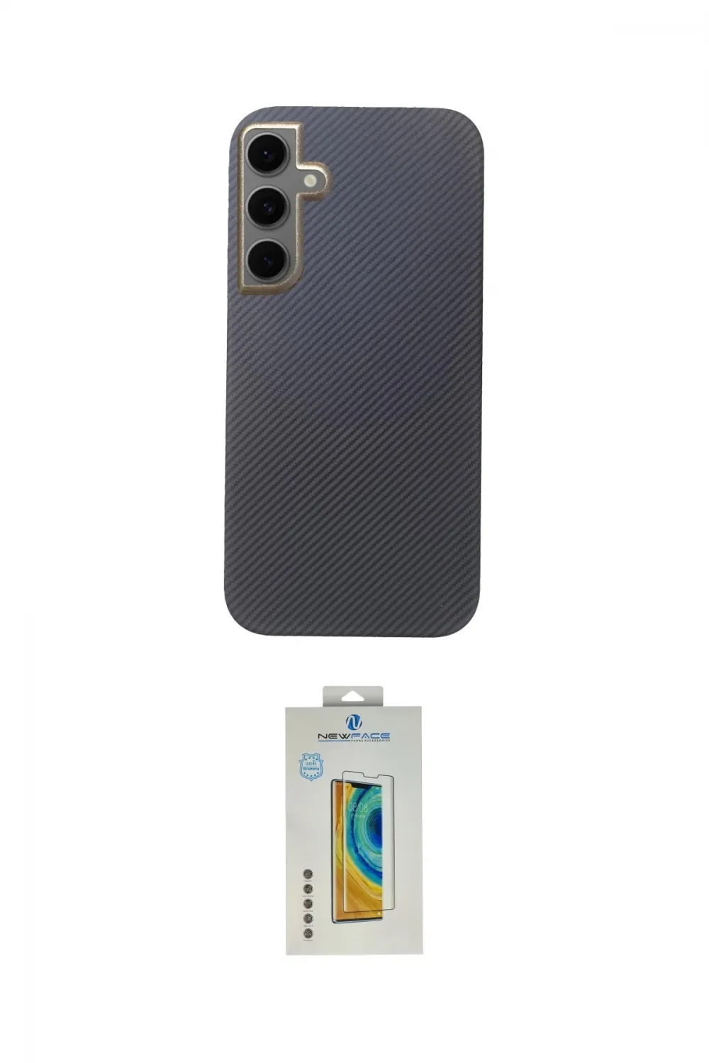 ieg™ Galaxy S24 Kılıf Eksen Prime - Siyah Polymer Nano Ekran Koruyucu
