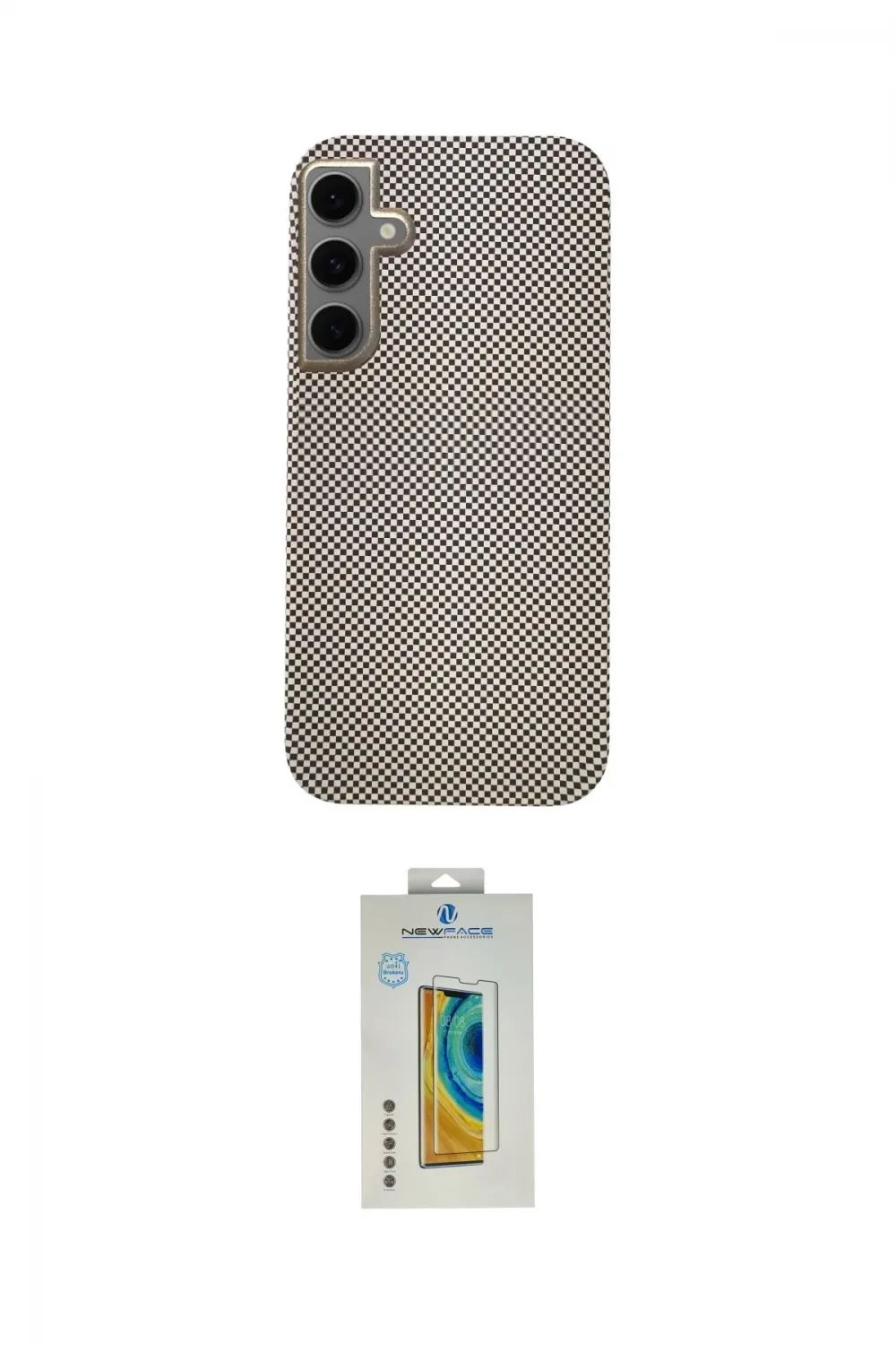 ieg™ Galaxy S24 Kılıf Eksen Prime - Siyah Polymer Nano Ekran Koruyucu