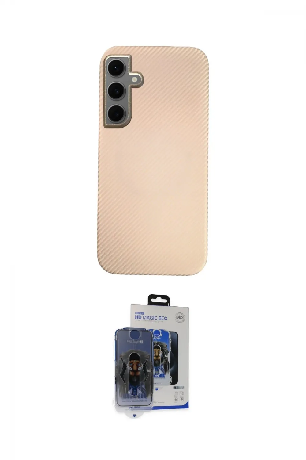 ieg™ Galaxy S24 Kılıf Eksen Prime - Siyah Vanessa Magic Cam