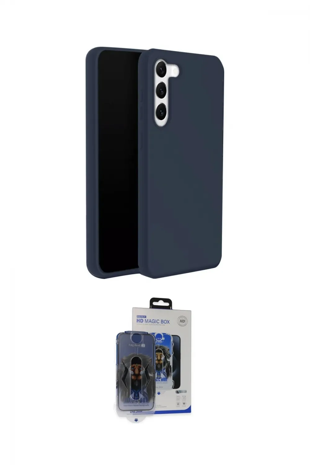 ieg™ Galaxy S24 Kılıf Kozmos Yansıma Özel Seri - Siyah Vanessa Magic Cam