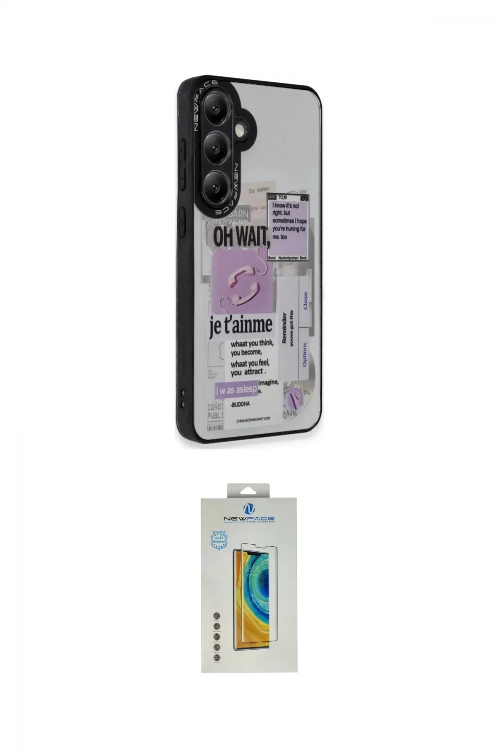 ieg™ Galaxy S24 Kılıf Odak Klasik Serisi - Siyah Polymer Nano Ekran Koruyucu
