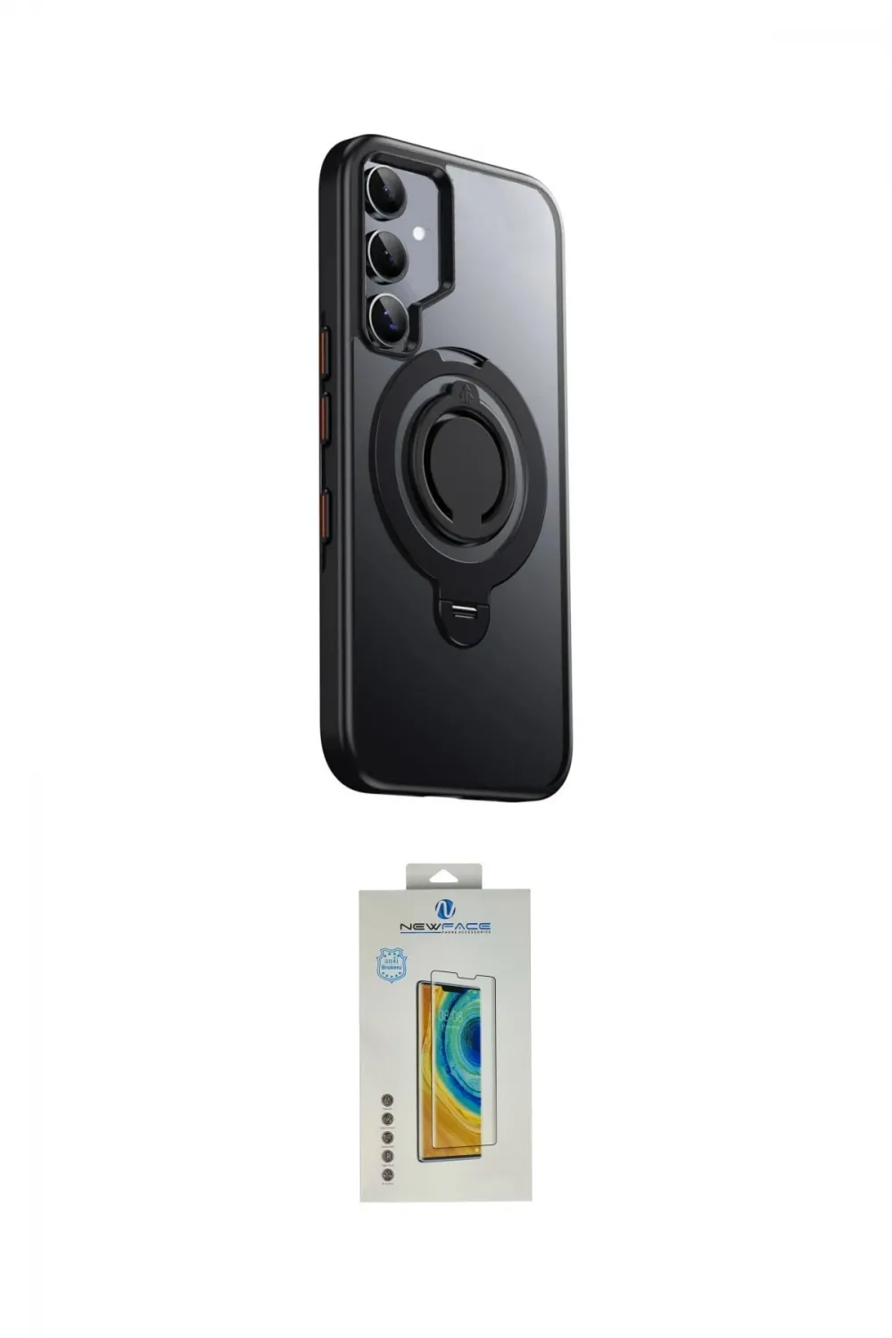 ieg™ Galaxy S24 Kılıf Zirve Çizgi Prime - Siyah Polymer Nano Ekran Koruyucu