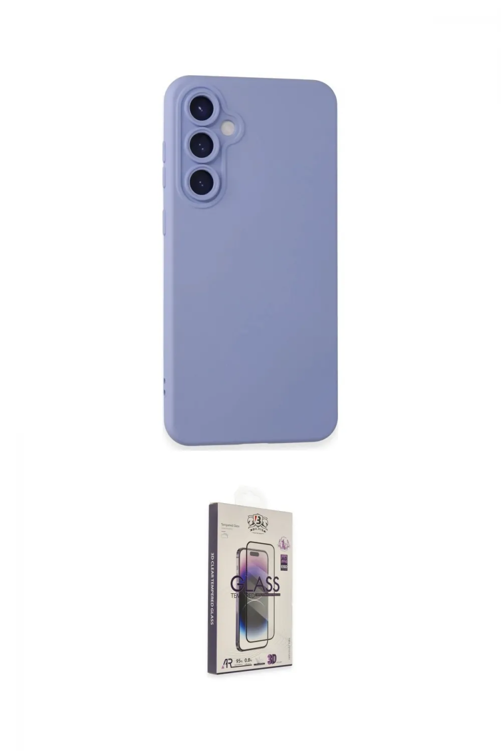 ieg™ Galaxy S24 Plus Kılıf Ahenk Serisi - Siyah Bilvis 3D Cam Ekran Koruyucu