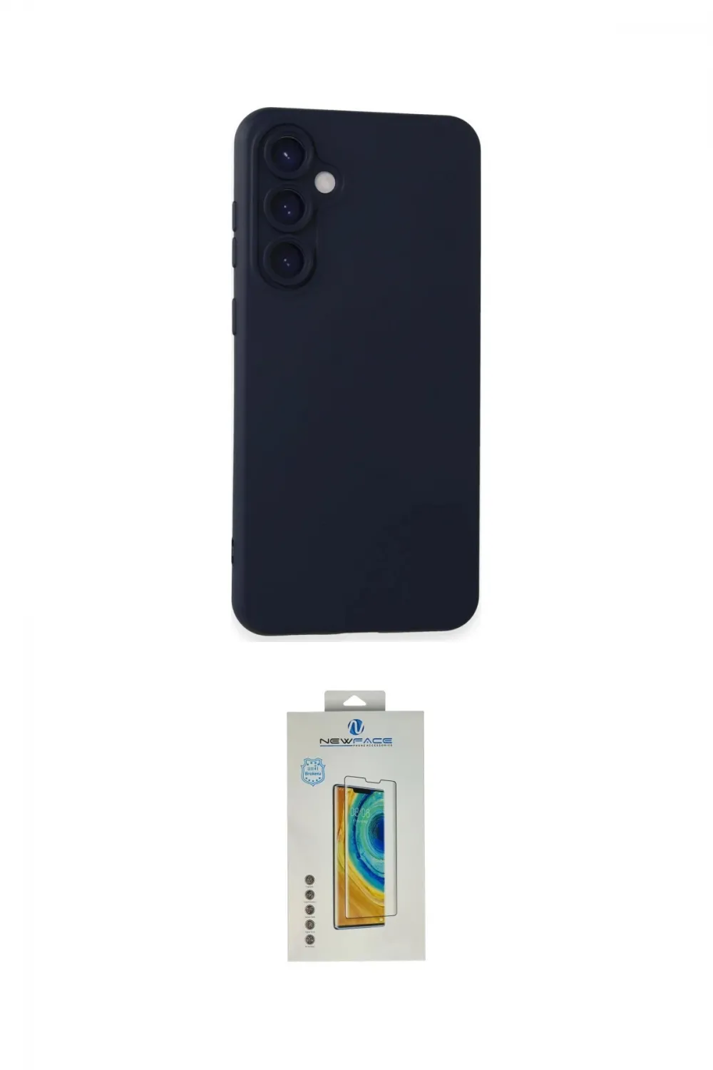 ieg™ Galaxy S24 Plus Kılıf Ahenk Serisi - Siyah Polymer Nano Ekran Koruyucu