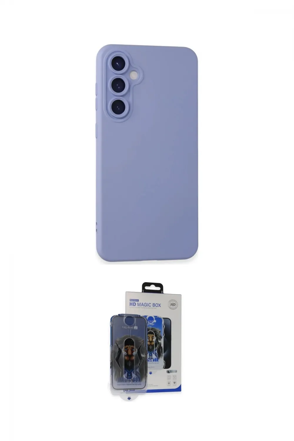 ieg™ Galaxy S24 Plus Kılıf Ahenk Serisi - Siyah Vanessa Magic Cam