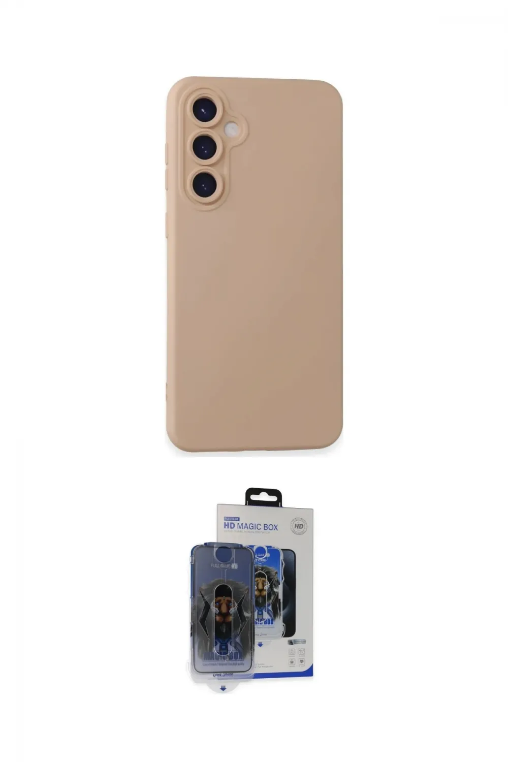ieg™ Galaxy S24 Plus Kılıf Ahenk Serisi - Siyah Vanessa Magic Cam