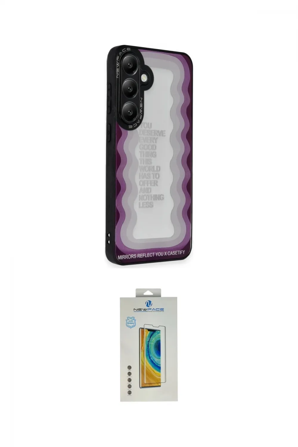 ieg™ Galaxy S24 Plus Kılıf Odak Klasik Serisi - Siyah Polymer Nano Ekran Koruyucu