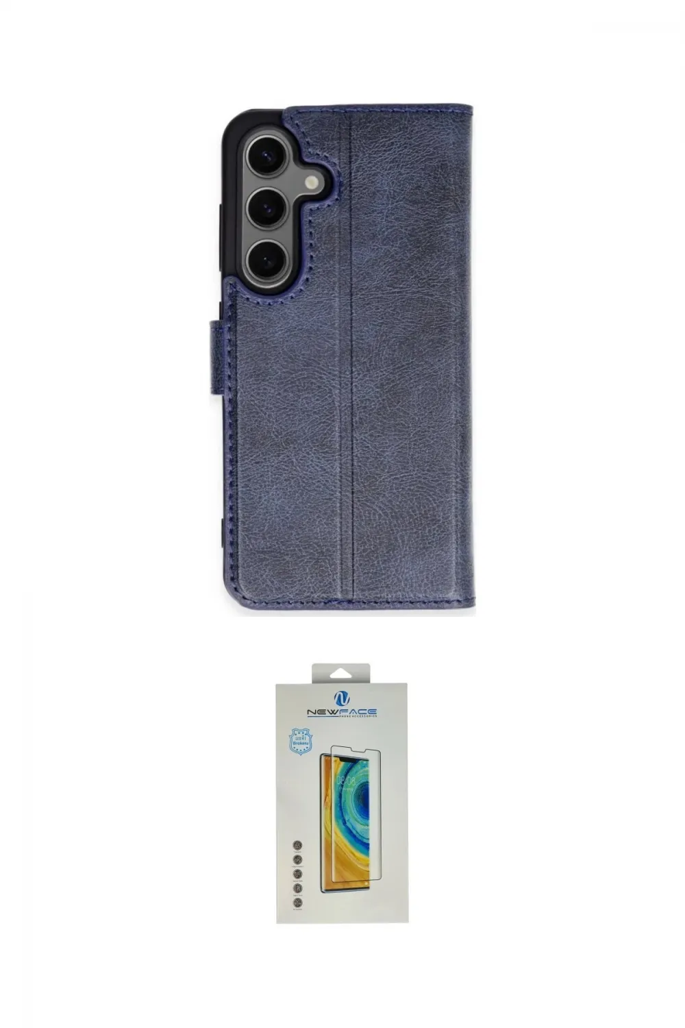 ieg™ Galaxy S24 Plus Kılıf Siluet Işık Serisi - Siyah Polymer Nano Ekran Koruyucu