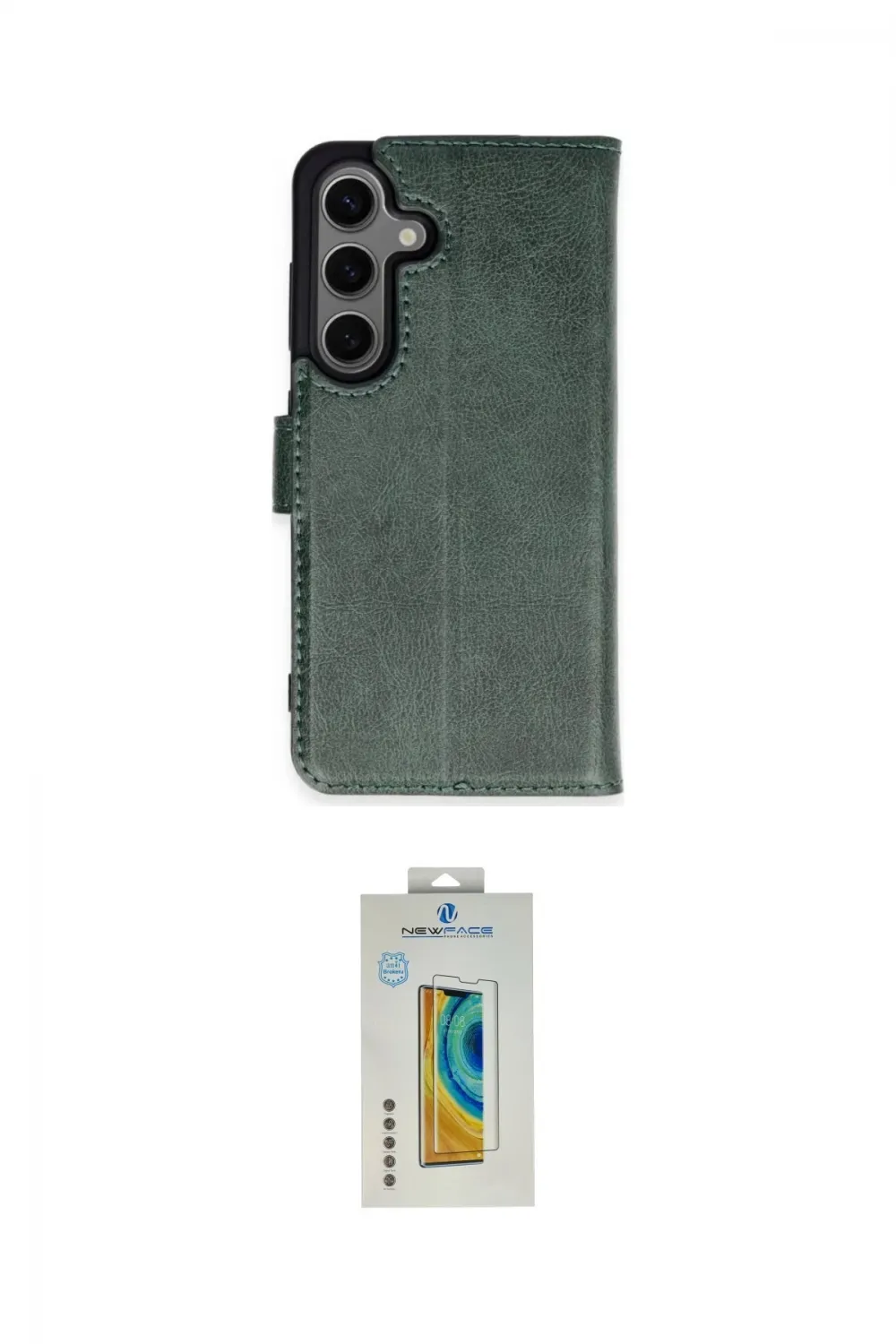 ieg™ Galaxy S24 Plus Kılıf Siluet Işık Serisi - Siyah Polymer Nano Ekran Koruyucu